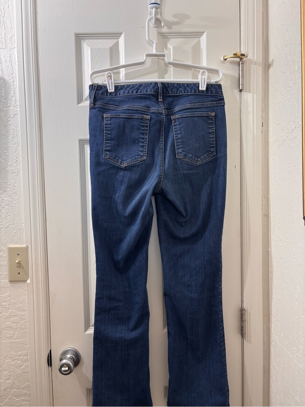 Eddie Bauer Women's Dark Blue Flare Jeans
